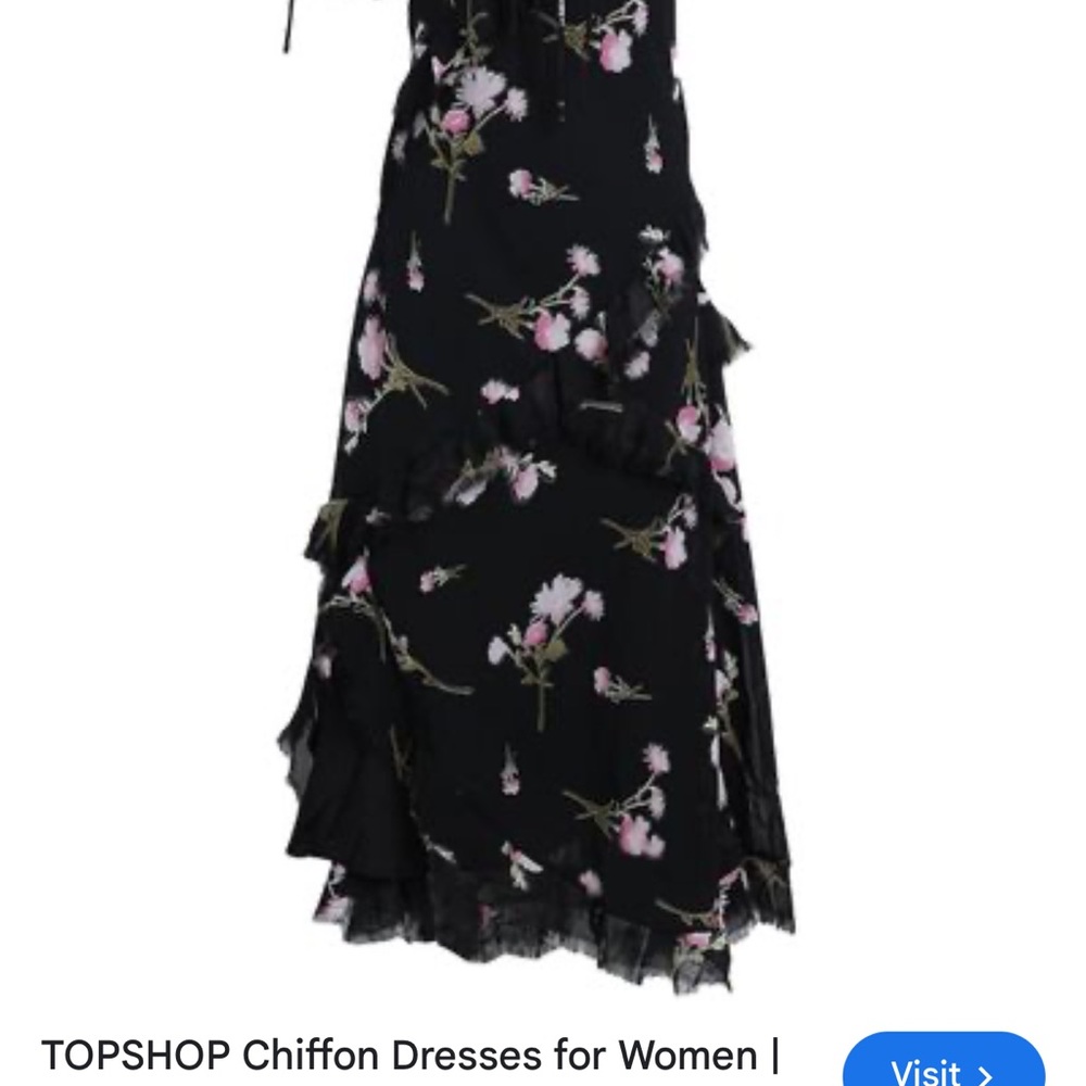 Topshop Floral elegant Dress - Picture 6 of 6